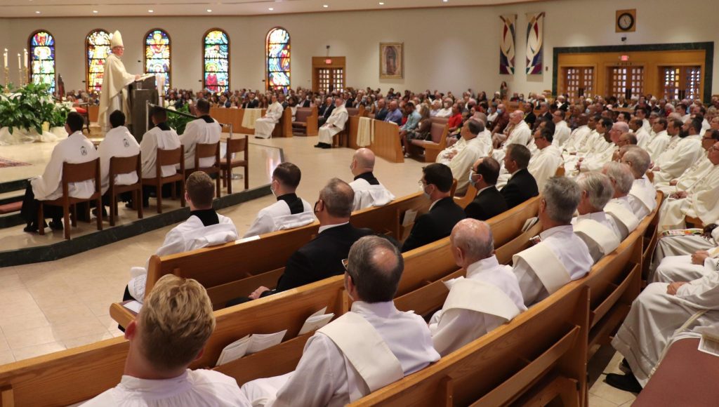 Two Join Presbyterate - Ordination Draws Large Crowd - Diocese Of Venice