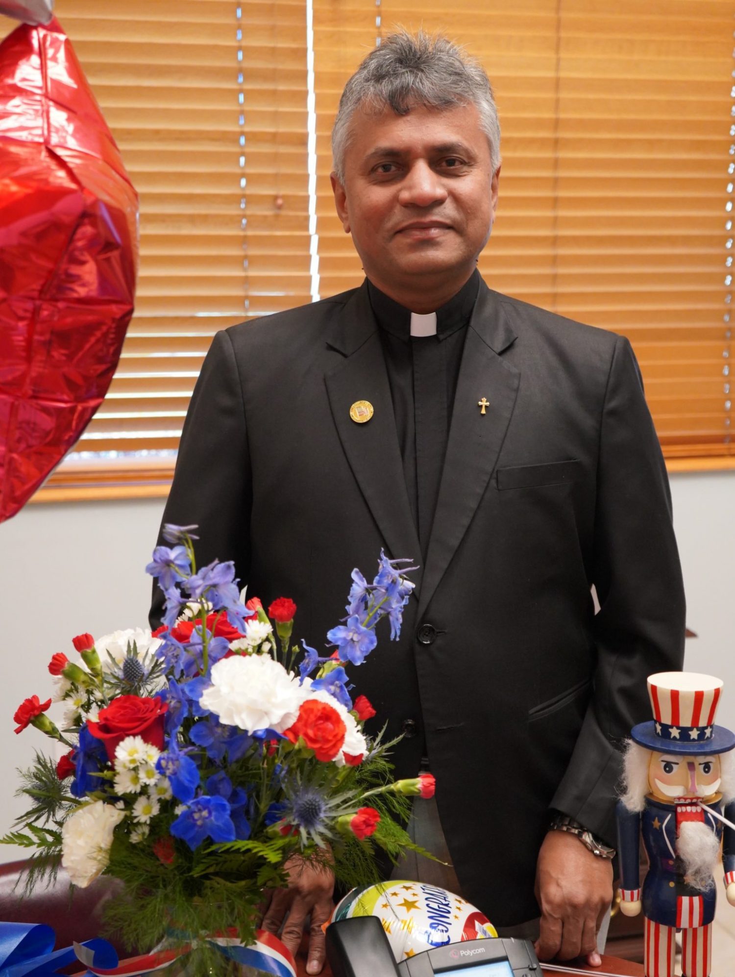 Jay Raju Bro Fort Myers priest becomes a U.S. citizen - Diocese of Venice