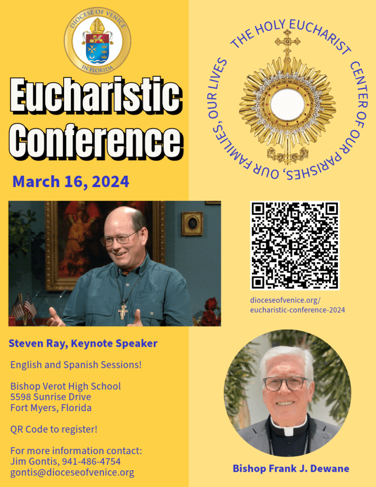 Eucharistic Conference 2024 Diocese Of Venice 5537